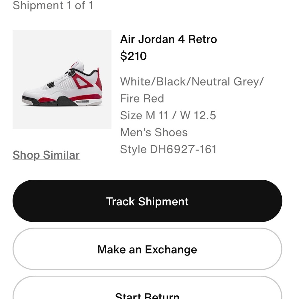 Jordan 4 red cement